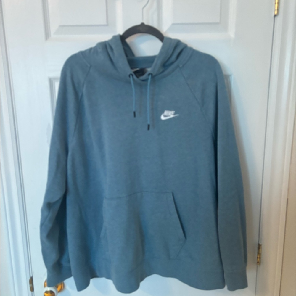 Nike Women’s Plus Size Blue Hoodie